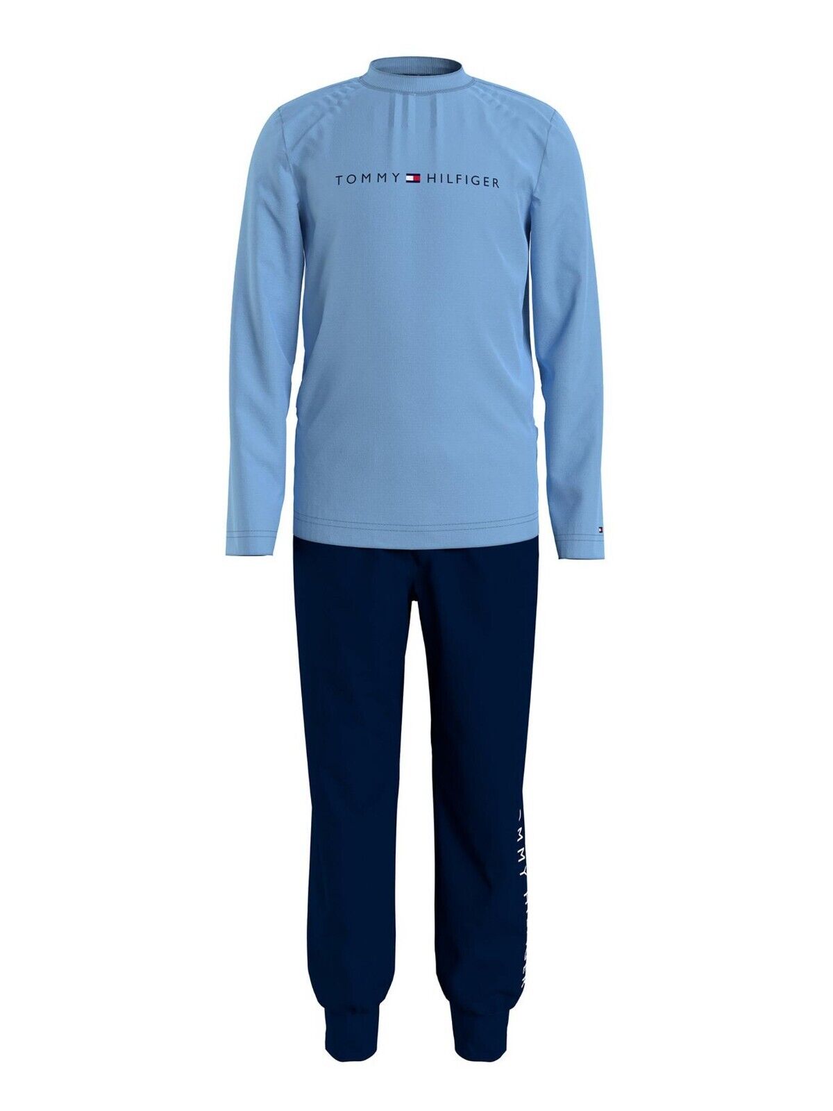 Tommy Hilfiger Boys Pj Set - Blue. UK 8/10 Years **** Ref V475