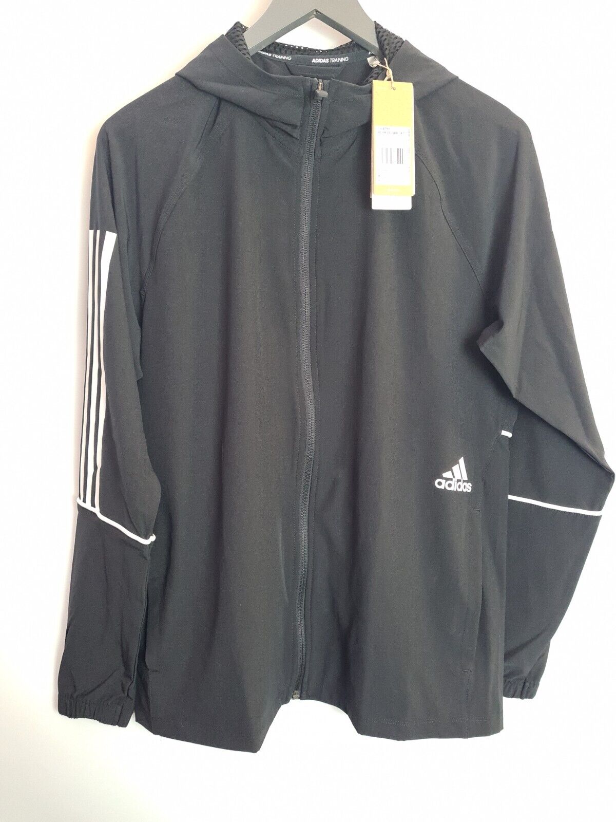 Adidas Player 3Stripe Windbreaker Jacket Size XSmall **** V32