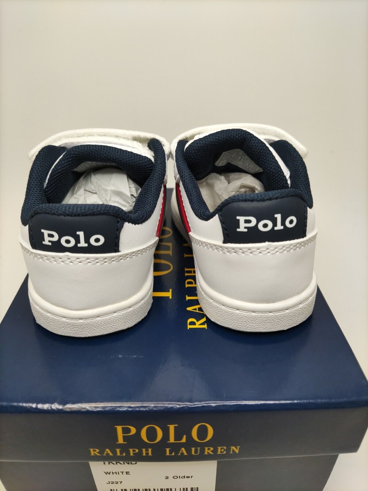 Polo Ralph Lauren Oakview. Toddlers Trainers UK 4.5. ****VS1