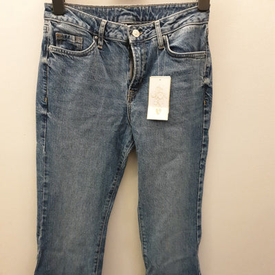 Mid Rise Authentic Flare Jean Mid Wash Uk10****Ref V355