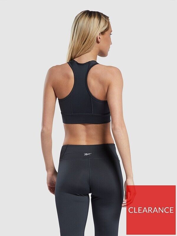 ReebokRe Black Sports Bra Size 3X/ 22-24 *** V522