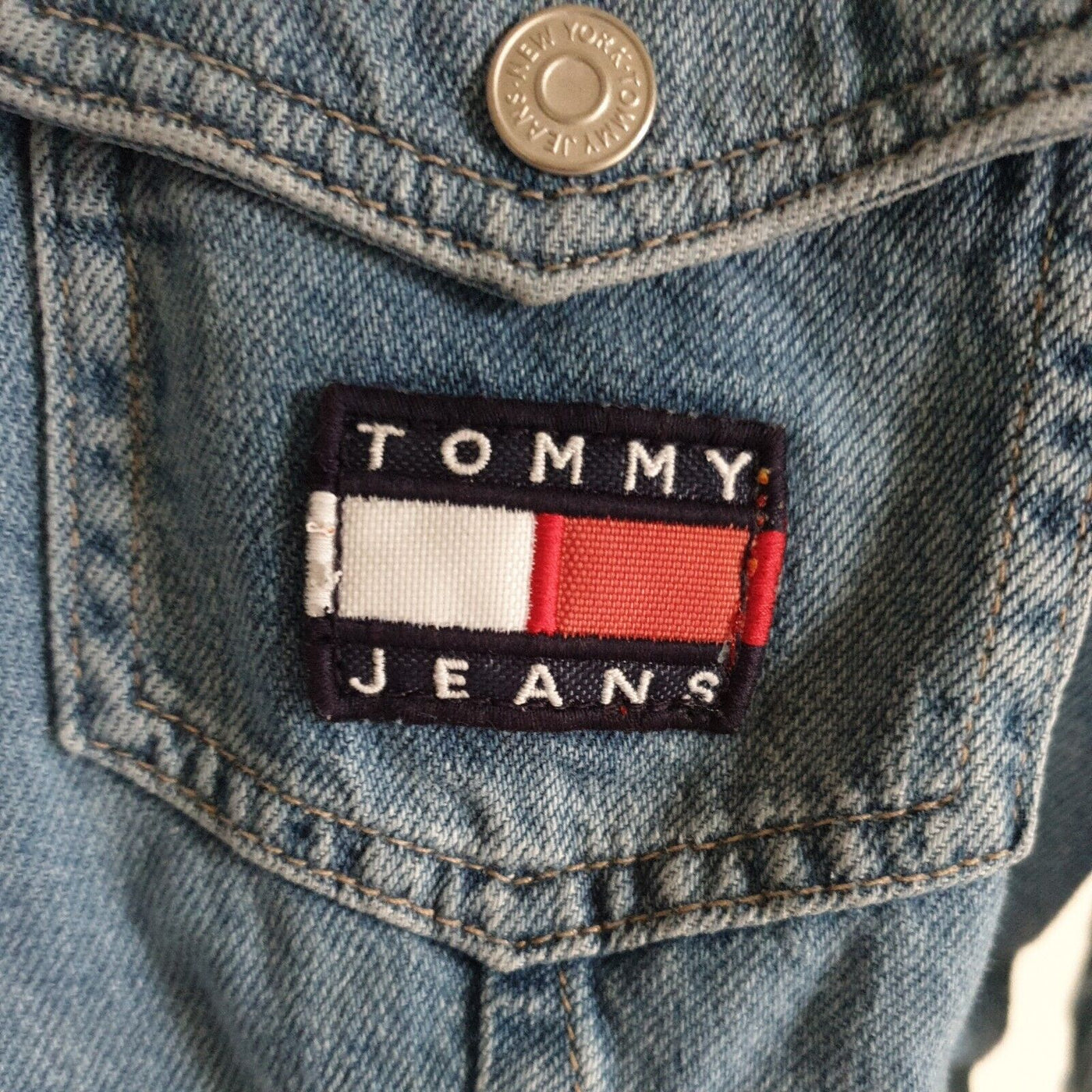 Tommy Jeans Slim Denim Dress Light Size XXS Ref V19