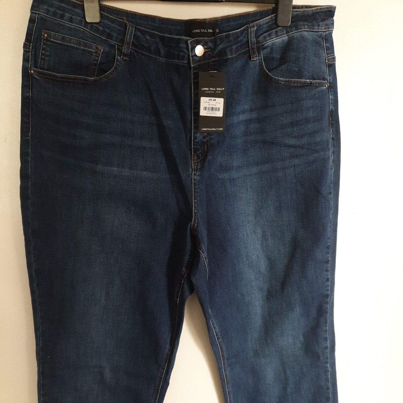 Long Tall Sally Blue Jeans Uk28 36"/92cm****Ref V343