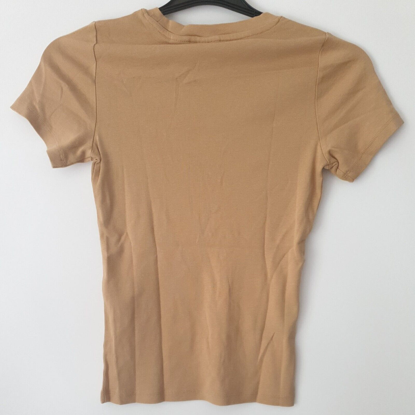 Levi's Slim Fit Brown Rib Tshirt Uk XS****Ref V111