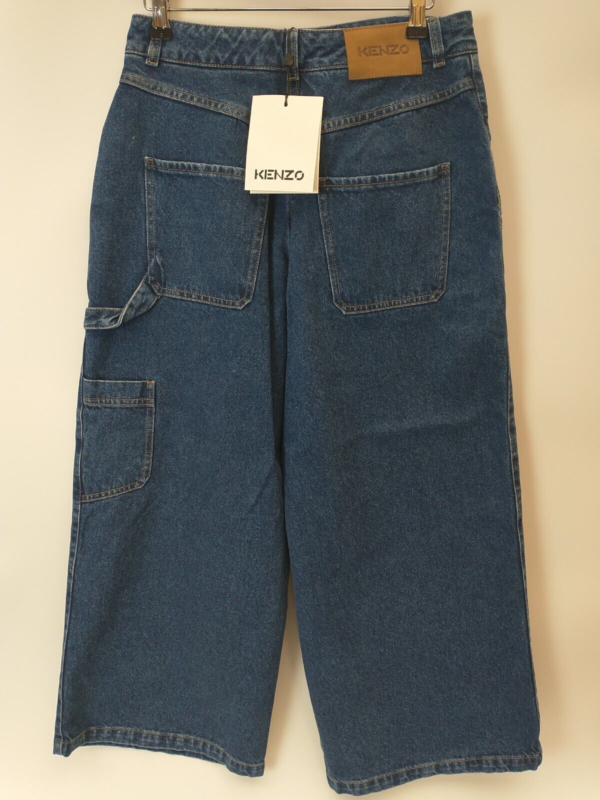 Kenzo Women's Culotte Cropped Denim Jeans. UK 8 (36). **** Ref V6