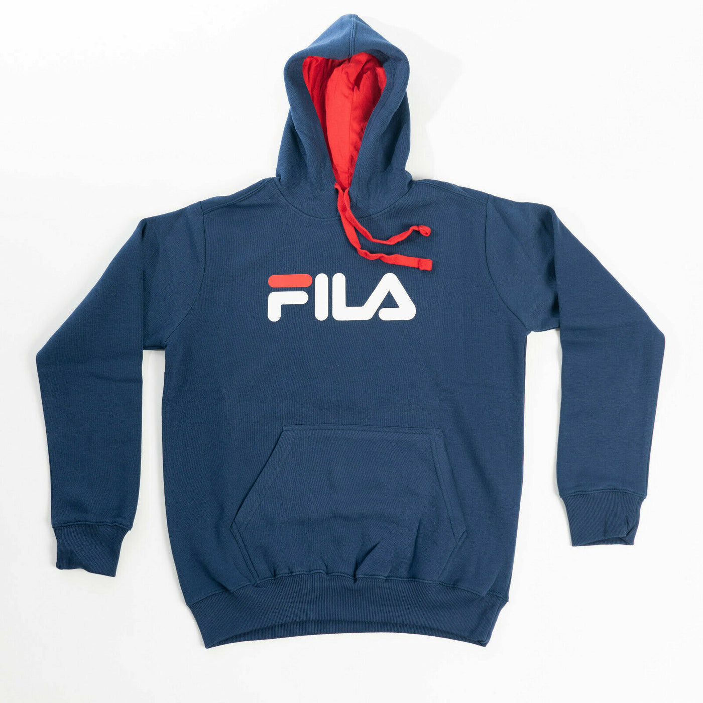 Fila Blue Polyester Hooded Sweatshirt (681090170) **** SW16