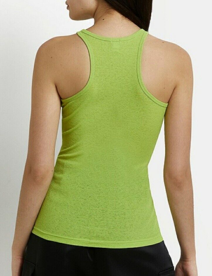 Extreme Racer Mesh Tank Top Green Uk16****Ref V417