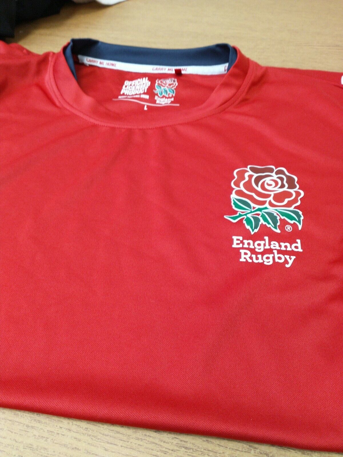 England Rugby Official Licensed Product. Size L. Used. Ref R15