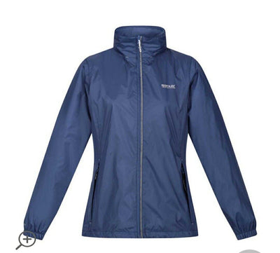 Regatta Corinne Waterproof Pack-It Navy Jacket Uk18****Ref V432