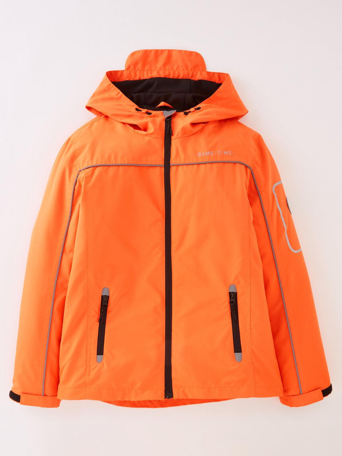 Boys Windbreaker Jacket - Orange. UK 8 Years. V273