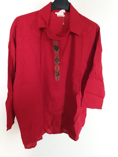 Top Love This Red Shirt Size 12 Ref G2