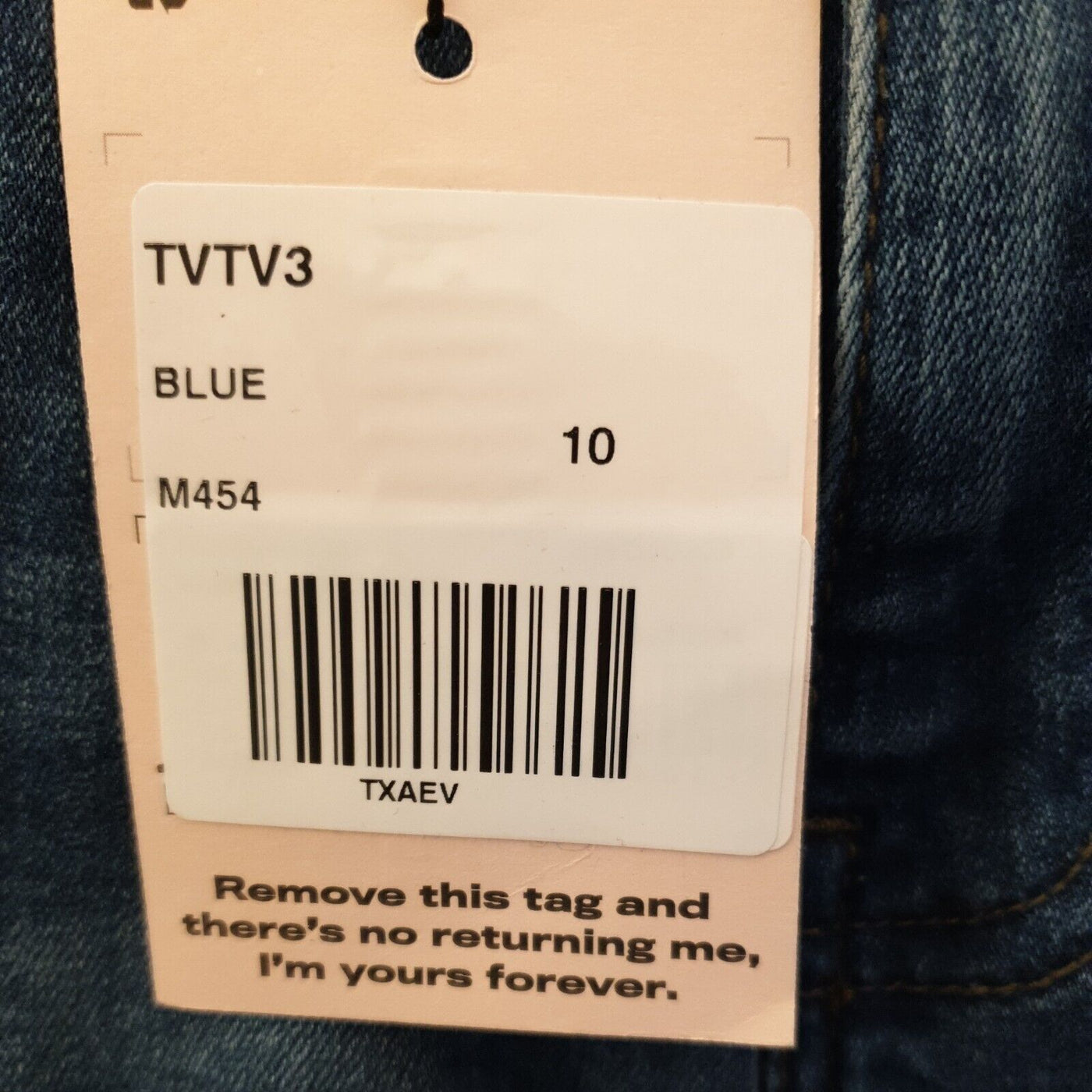 Missguided Blue Flared Jeans Size 10****Ref V110