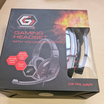 GMB Gaming Headset With Volume Control New Damaged Box Ref W5