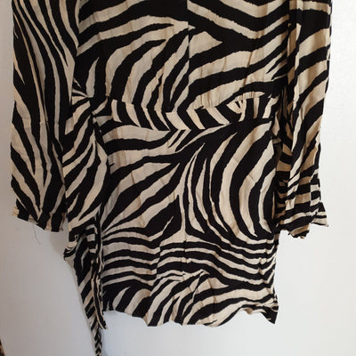 MNG Zebra Print Dress Size 12****Ref V187