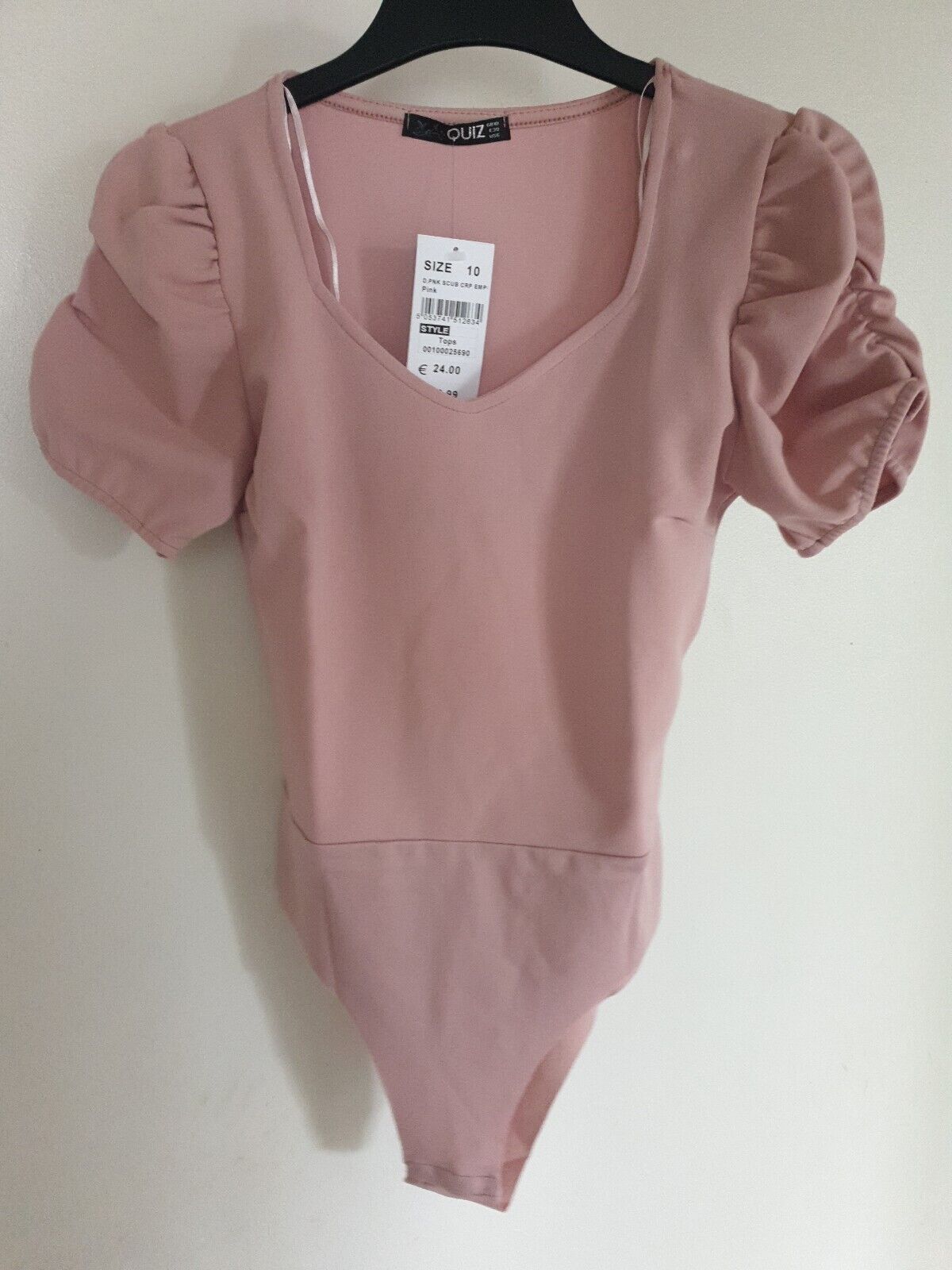 Quiz Pink Top Size 10 Ref Y21