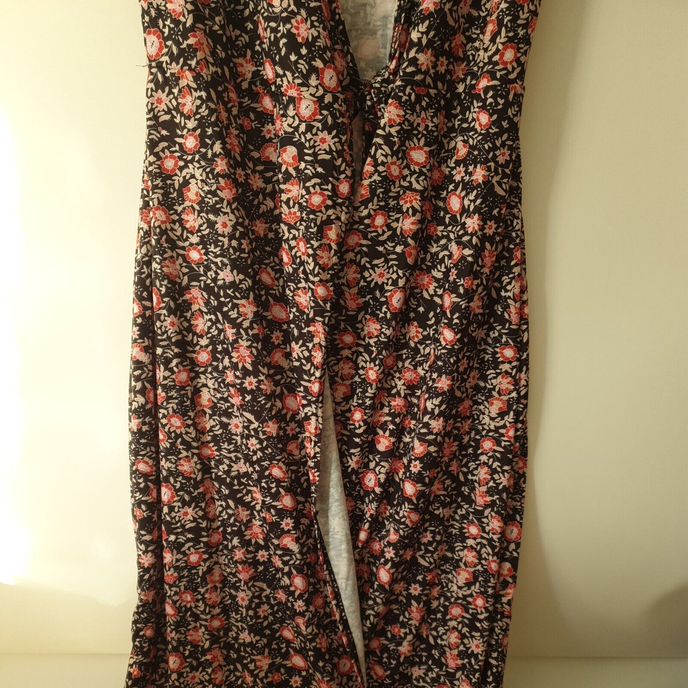In The Style Floral Print Wrap Dress Uk 6****Ref V274