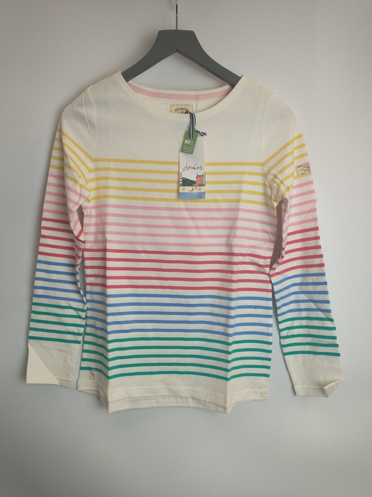 Joules Harbour Top - Multi Stripe. UK 8 **** Ref V91