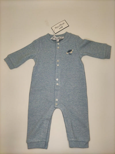 Tartine et Chocolat Baby Boys Sleepsuit 9 Month Blue ****V262