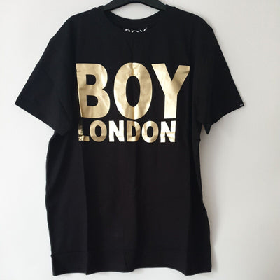 boy london t shirt Black/Gold Size M****Ref V101