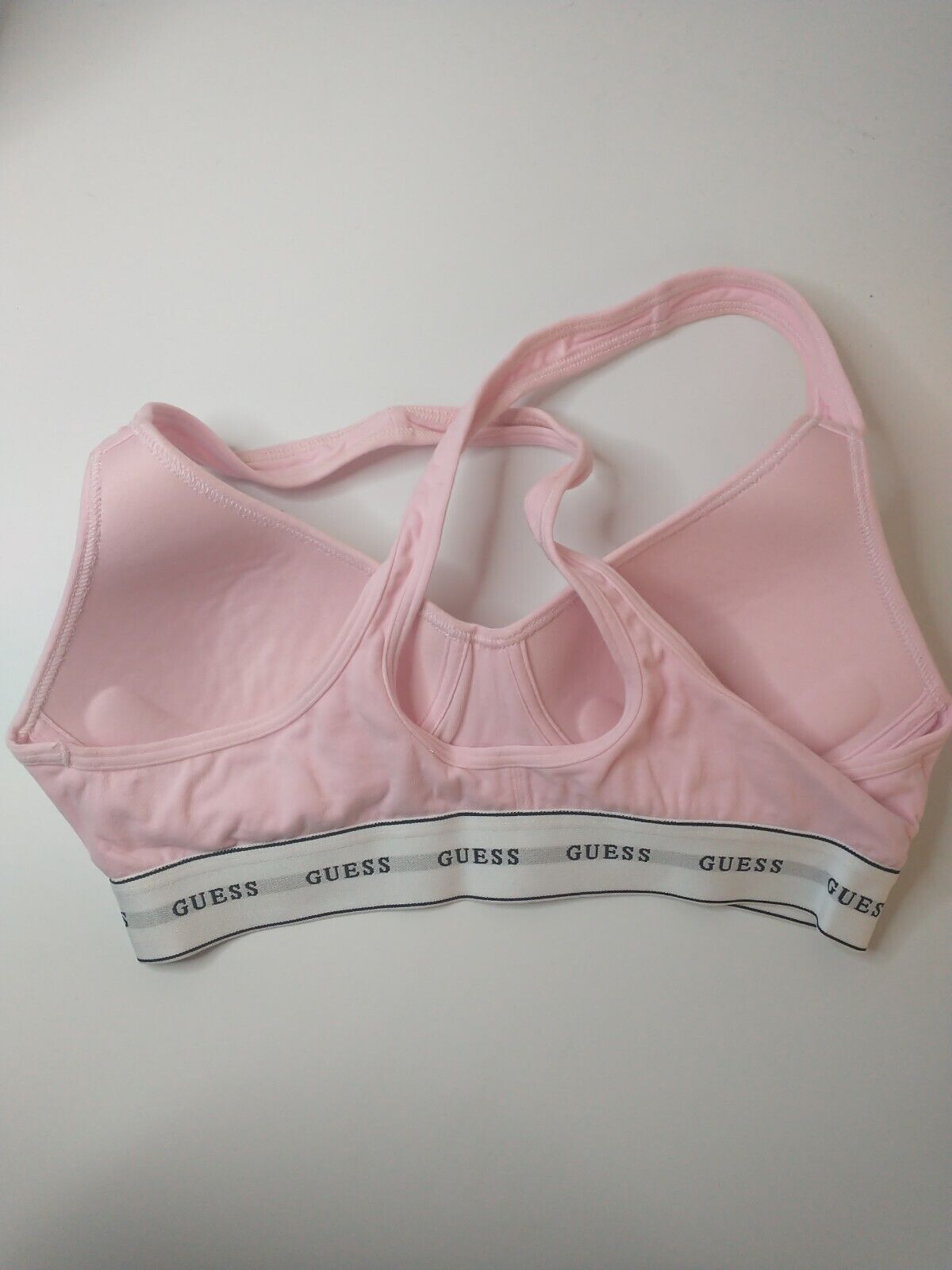 Guess Pink Padded Sports Bra. UK Small  ****Ref VA1