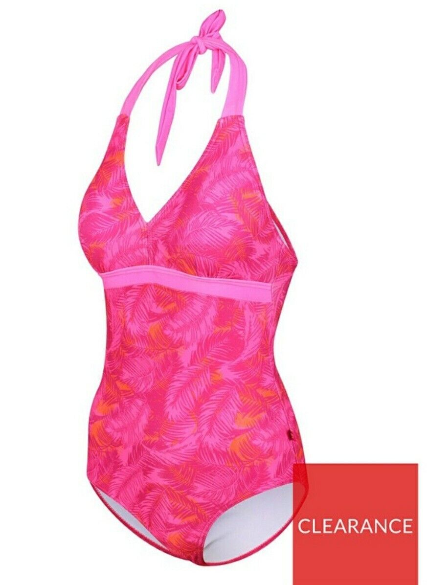 Regatta Flavia Swimsuit Pink Uk16****Ref V432