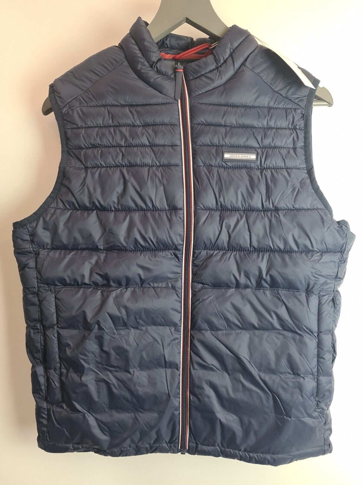 Jack & Jones Navy Gilets Mens Size Small **** V337