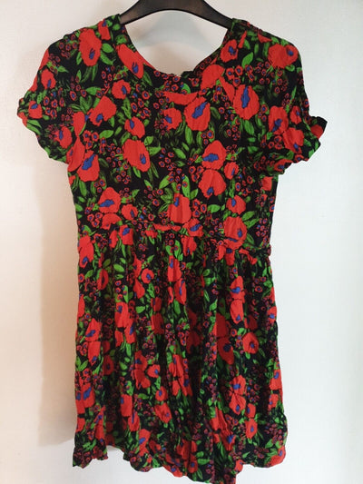 Topman Floral Dress Size 6 Ref M1