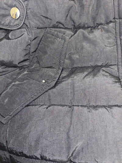 Womens Short Padded Coat - Black. UK 14 **** Ref V75F