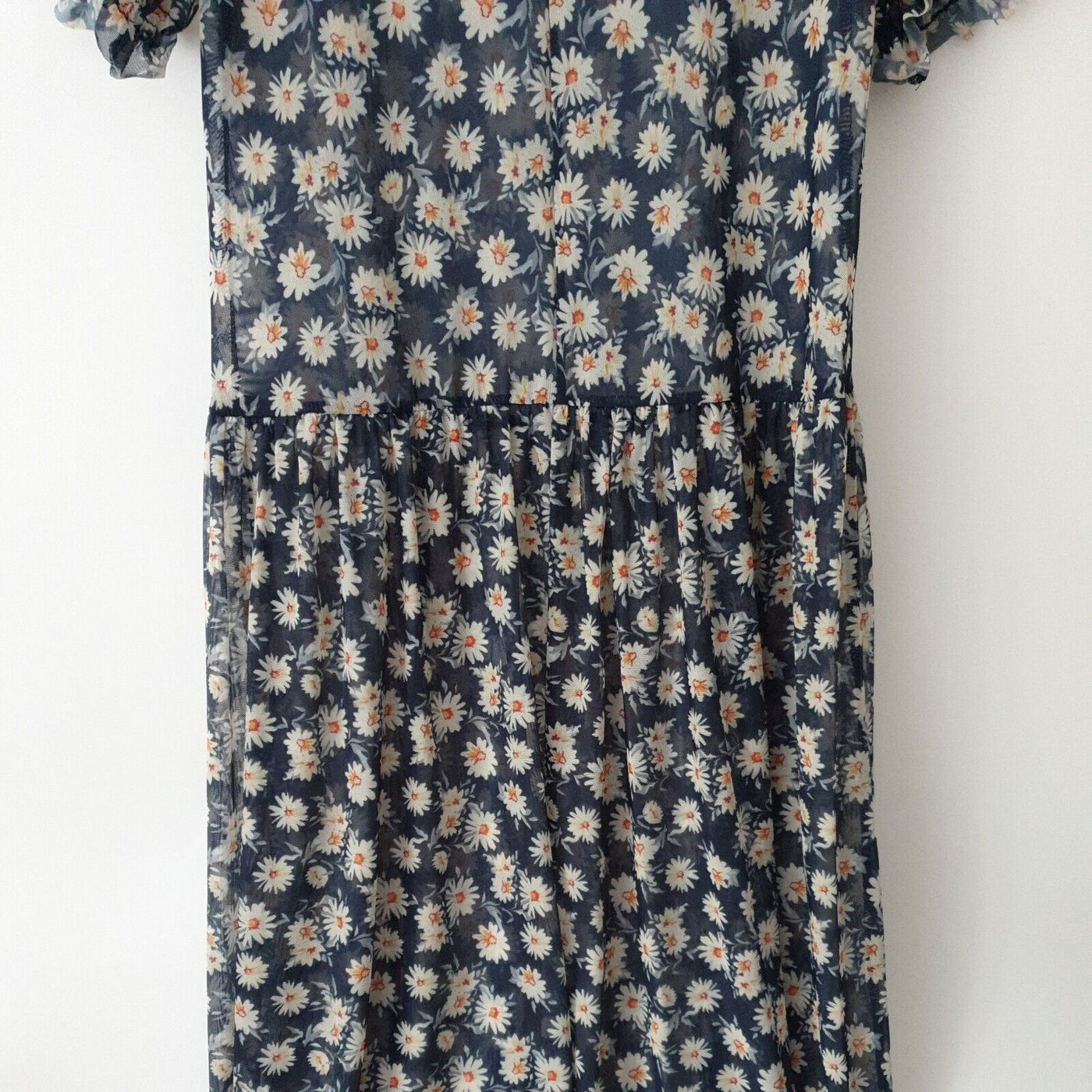 River Island Daisy Mesh Smock Daywear Dress Size 6****Ref V139