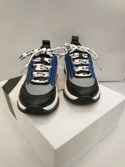 MSGM Trainers.Kids UK 13. Black/White ****RefVS1