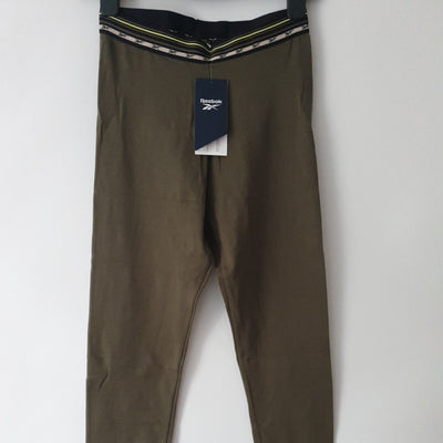 Reebok CL Camp HR Leggings Army Green UkS****Ref V101