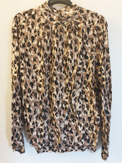 Animal Print Top Uk14****Ref V539