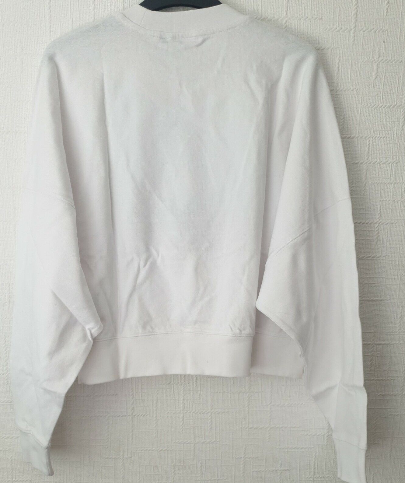 Adidas Oversized Sweatshirt White Uk 8****Ref V242