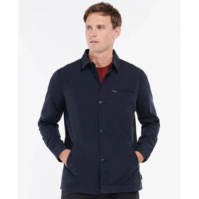 Mens. Barbour Connolly Overshirt. Navy. UK Small.