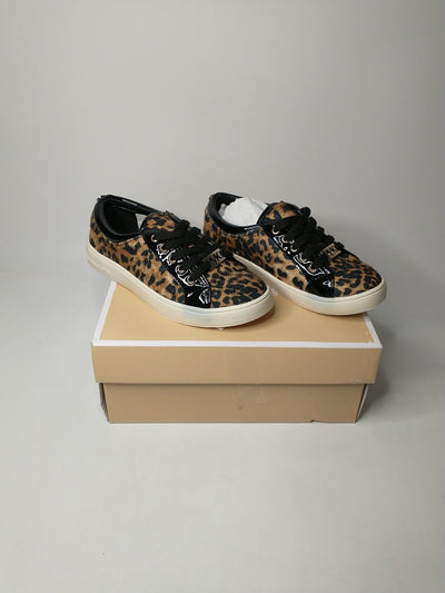 Michael Kors Jem Miracle Trainers - Animal Print. Kids Size 12.5  **** Ref VS2