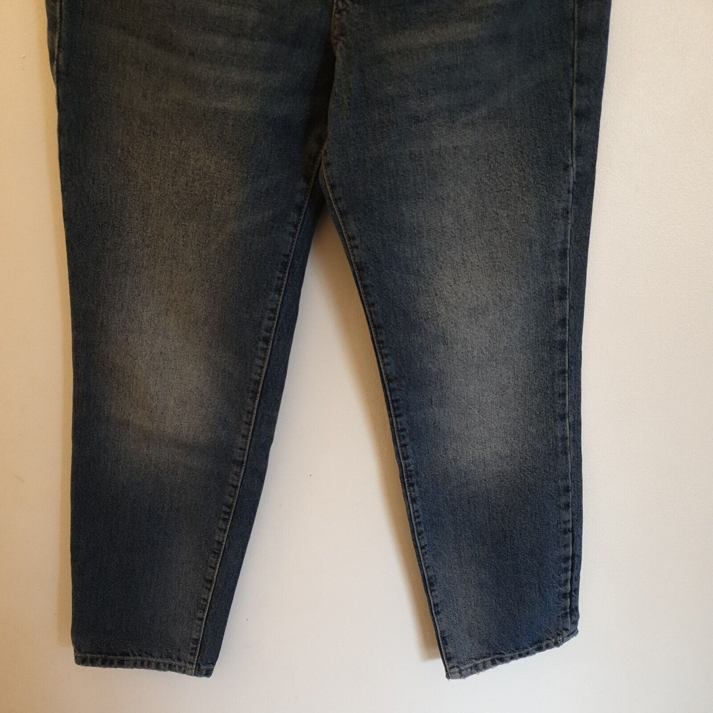 River Island Denim Mid Rise Straight Leg Jeans Size12 Short****Ref V361