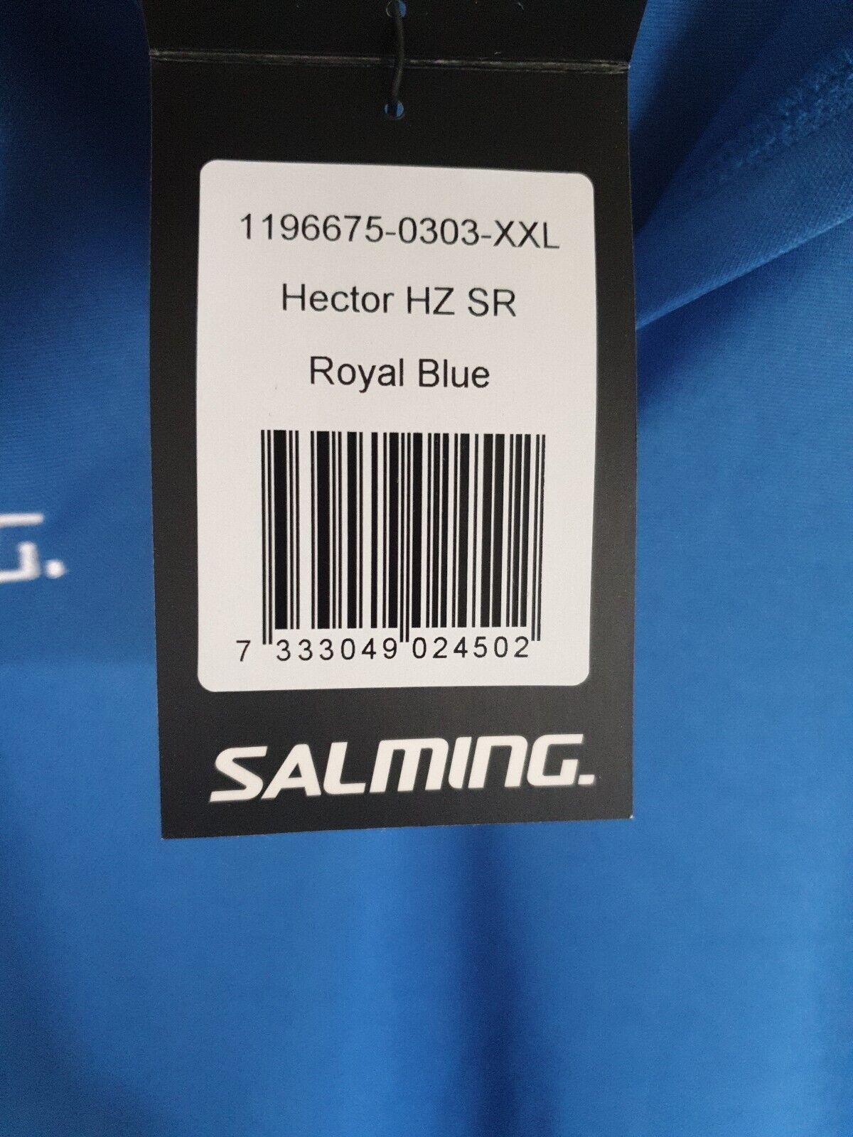 Salming Hector HZ SR Royal Blue Size XXL Ref Hv18