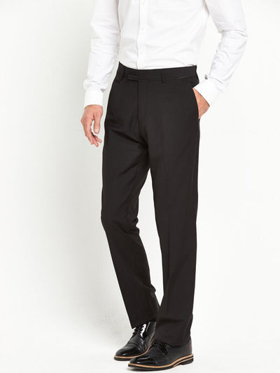 Skopes Ronson Tailored Fit Black Trousers Size 34R ** SW22