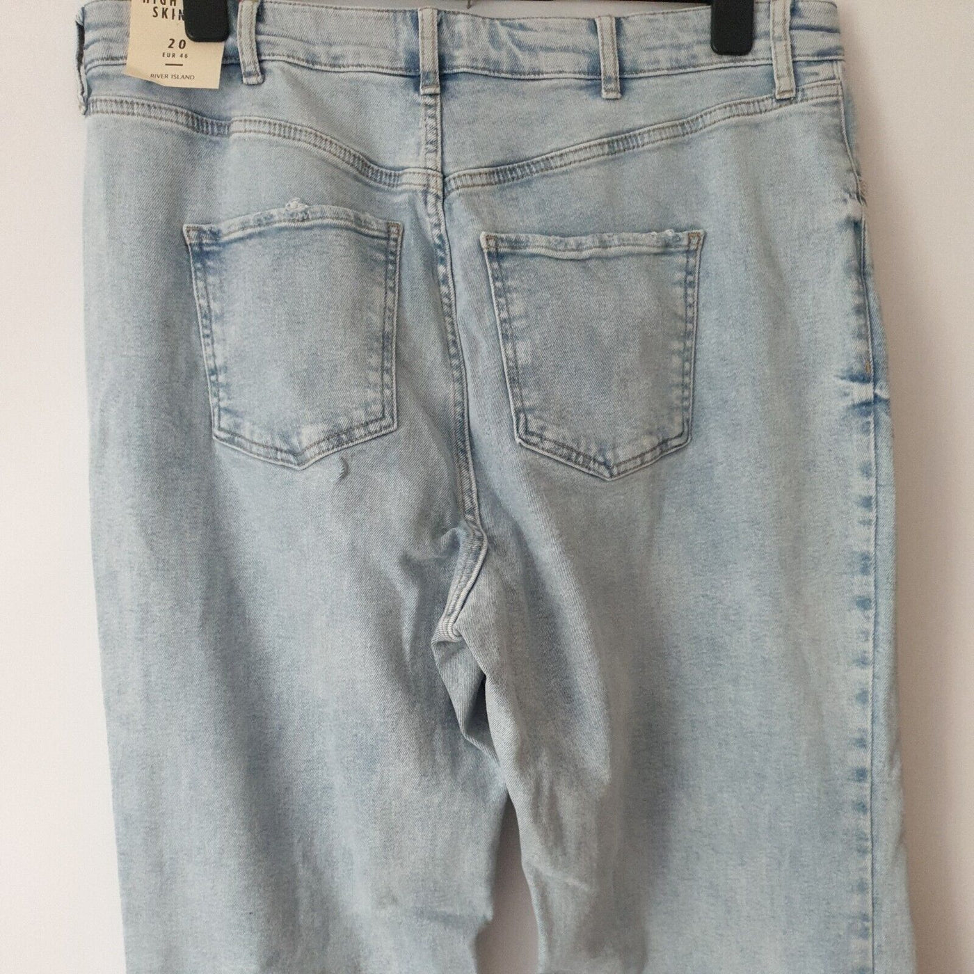 River Island Plus High Rise Skinny Jeans UK 28.