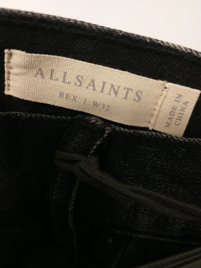 All Saint's Men's Rex Washed Black Jeans W32 **** Ref V30