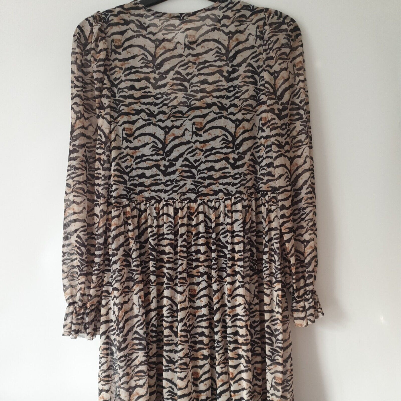 River Island Beige 20s Love Dress Uk10****Ref V190