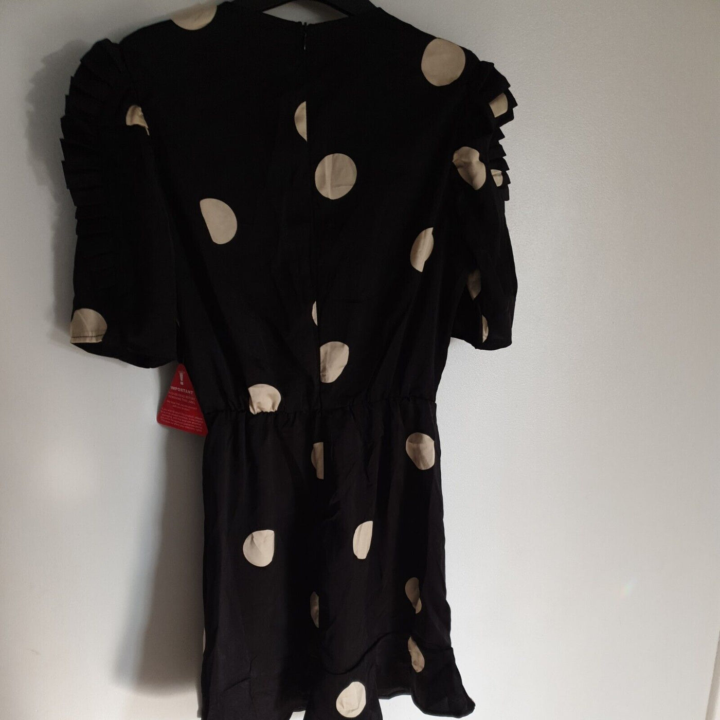 AX Paris Mono Spot Mimi Dress UK Size 10 ****Ref V473