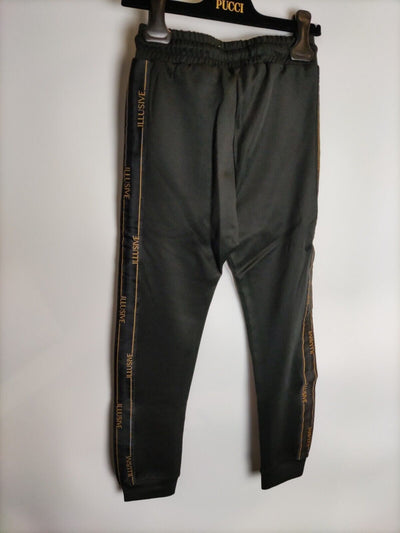 Illusive Boys Deluxe Joggers. Black. UK 7-8 Years. ****V61