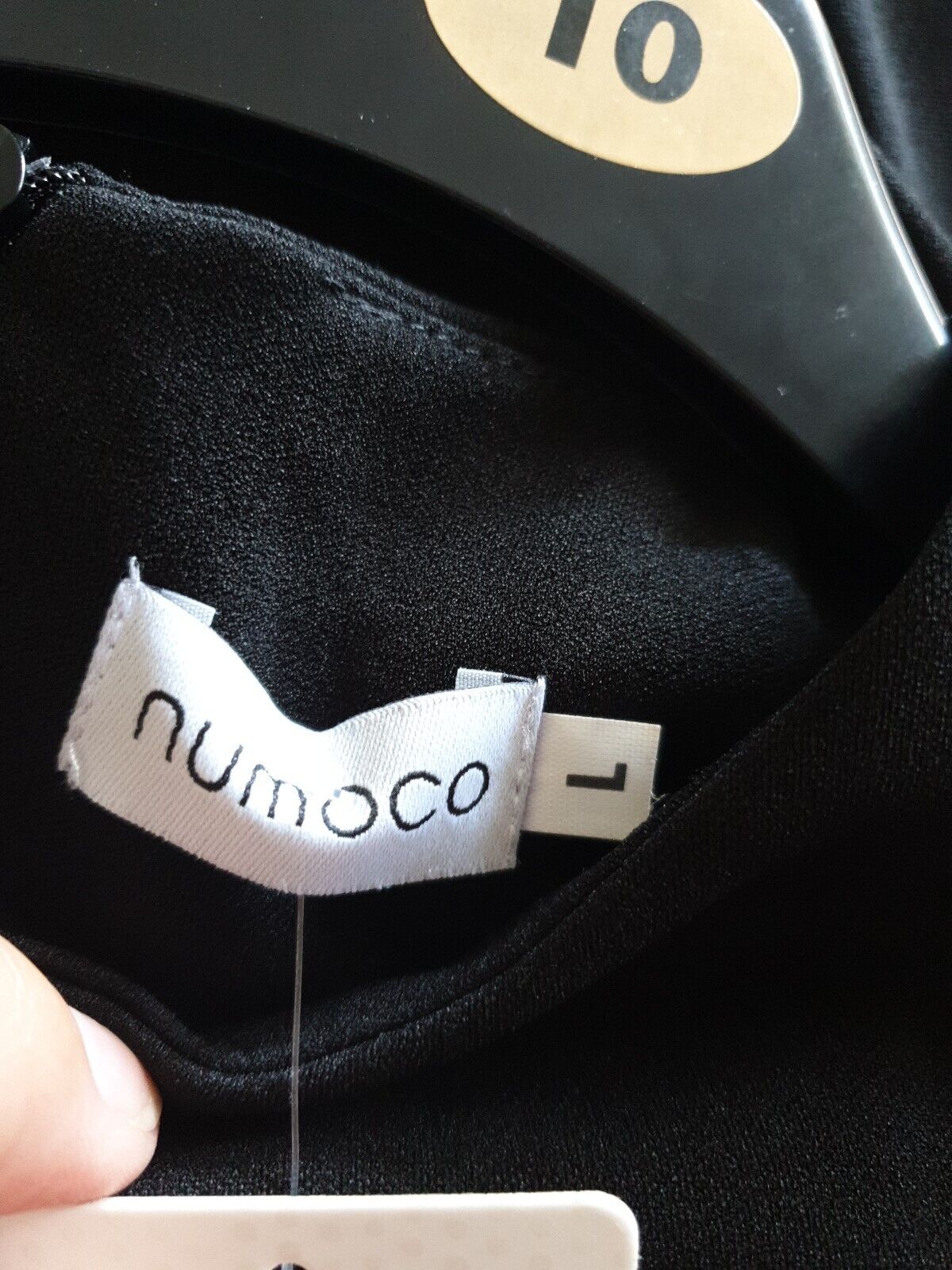 Numoco Womens Black Dress Size L Ref Y14