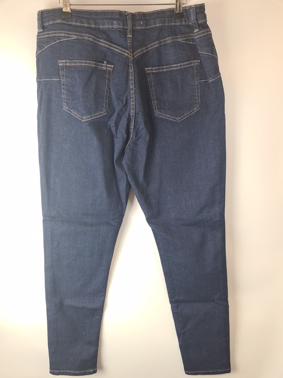 Wallis Ellie Skinny Leg Jeans Dark Wash Size UK 18 **** V31