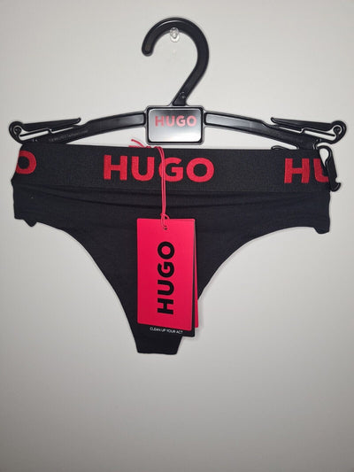 Hugo Boss Black Sporty Logo Thong Size XSmall