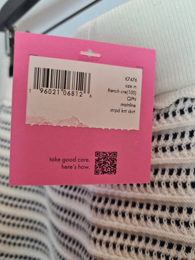 Kate Spade Striped Knit Skirt Size Medium **** V80