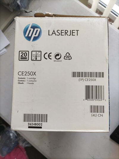 HP 504X Black High Yield Laserjet Toner Cartridge. Ref T2