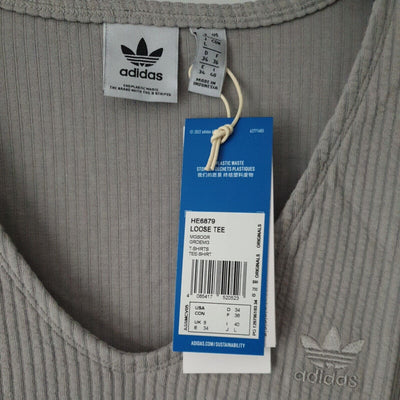 Adidas Grey Loose Fit Tshirt Uk8****Ref V102