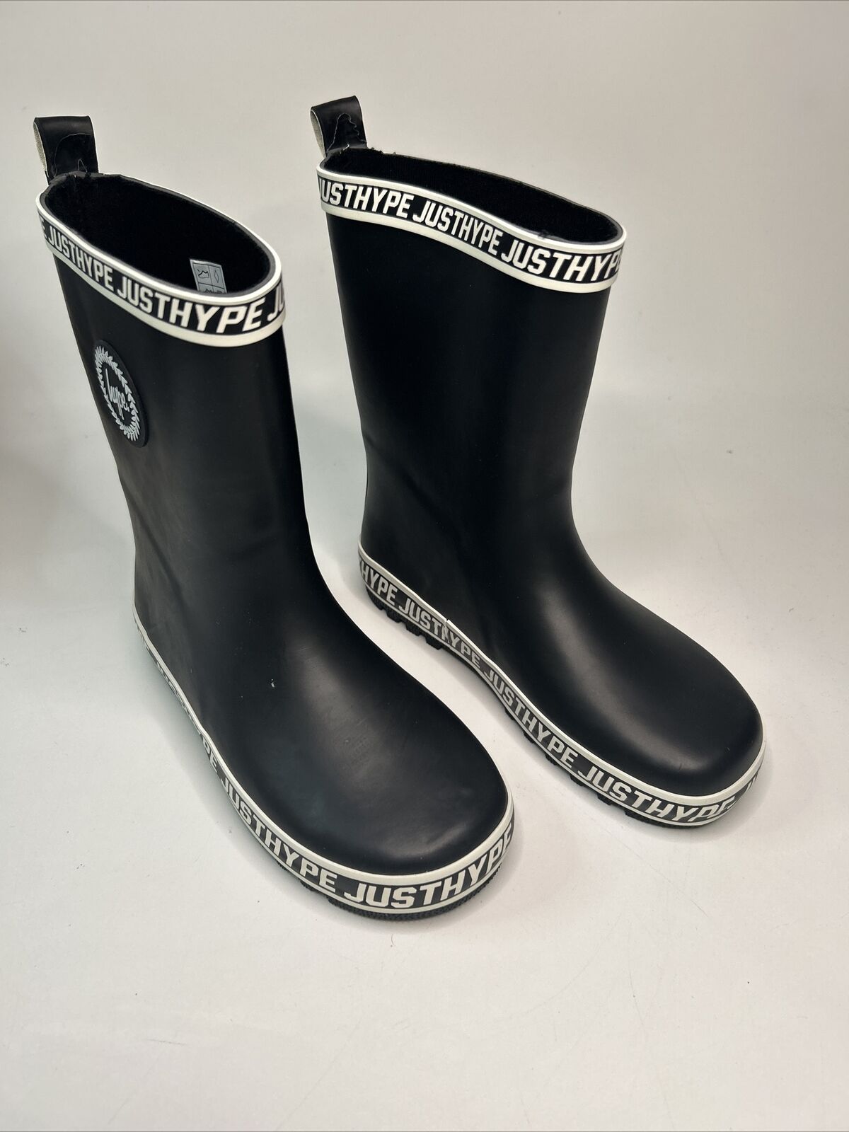 Hype Taping Kids Wellies - Black. UK 11.5 **** Ref VS1